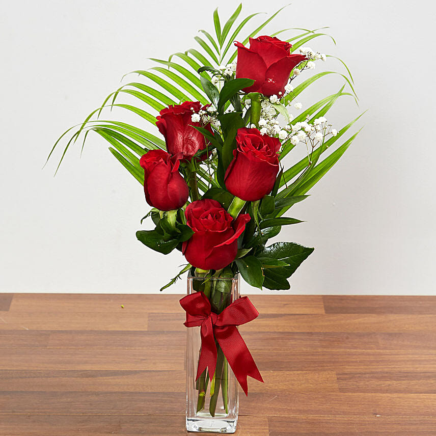 Beautiful Red Rose Arrangement: Red Bouquets