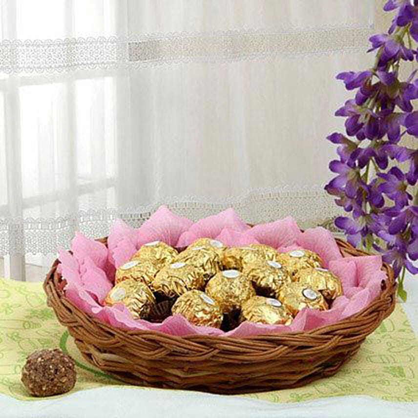Ferrero Chocolate Basket: Diwali Gift Hampers