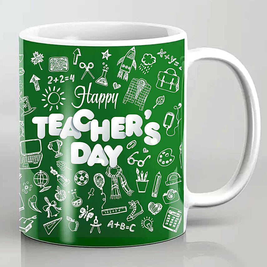 Happy Teachers Day Mug: Personalized Gifts For Teachers Day 