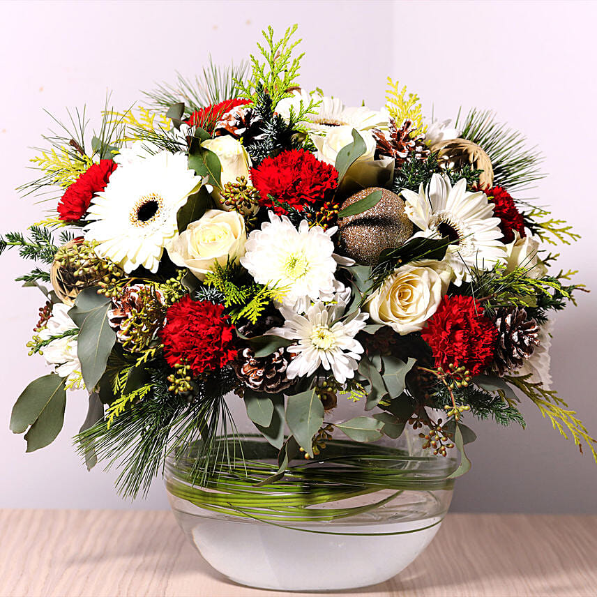Bowl Of Fragrant Flowers: New Year Gifts 