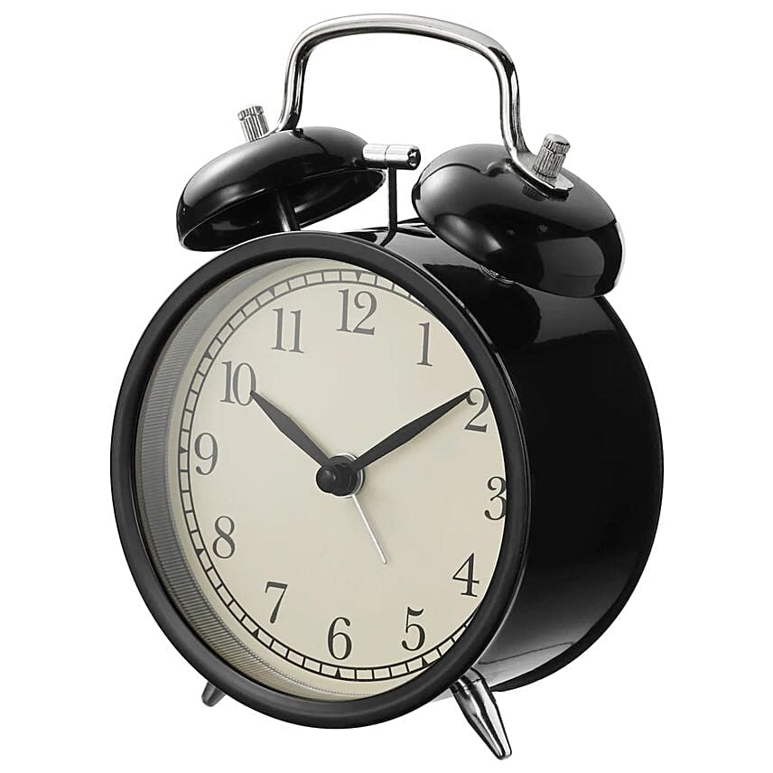 Black Alarm Clock: 