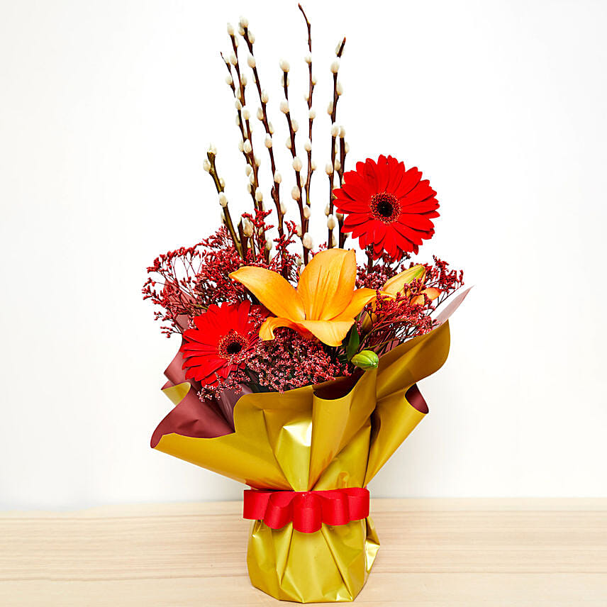Flower Arrangement: Chinese New Year Gifts