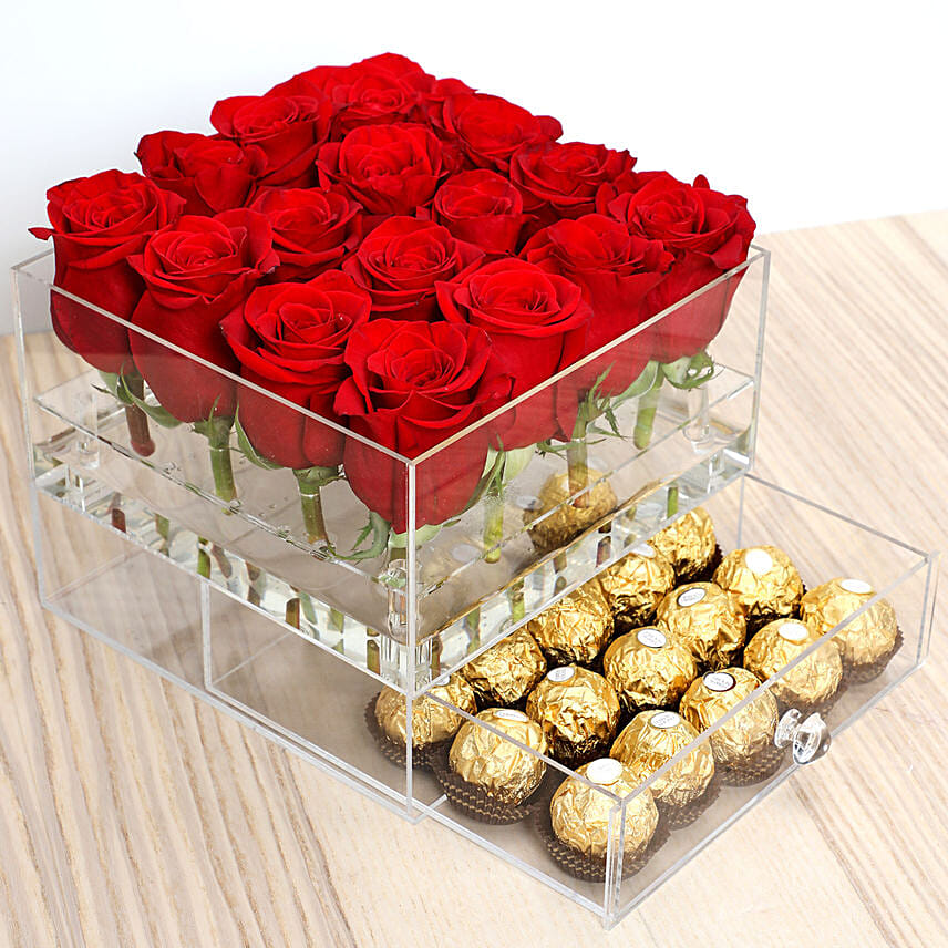 Elegant Roses and Ferrero Rocher: Ferrero Chocolate Singapore