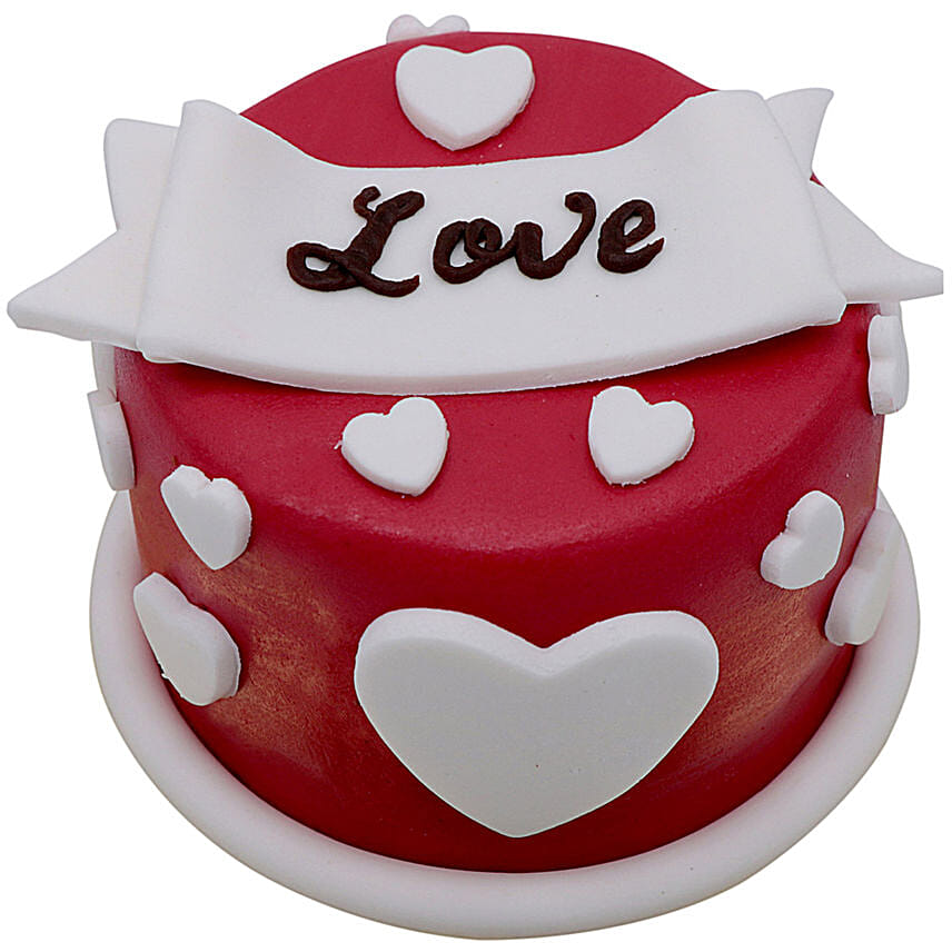 6 Inches Special Love Cake For Valentines Day: Valentines Gifts