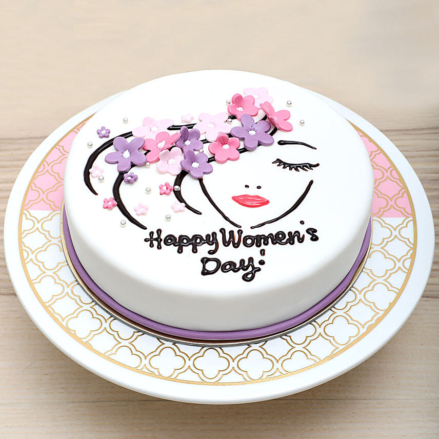 Chocolate Womens Day Cake: Women's Day Gift Ideas