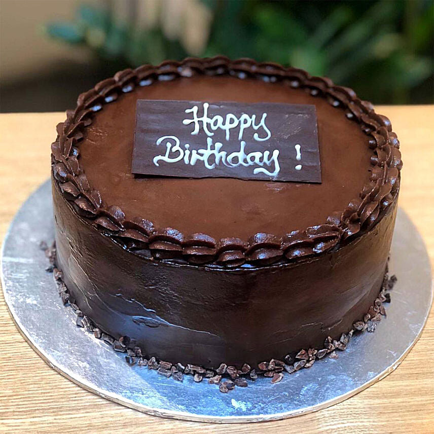 Classic chocolate ganache cake: Cake Delivery on Same Day