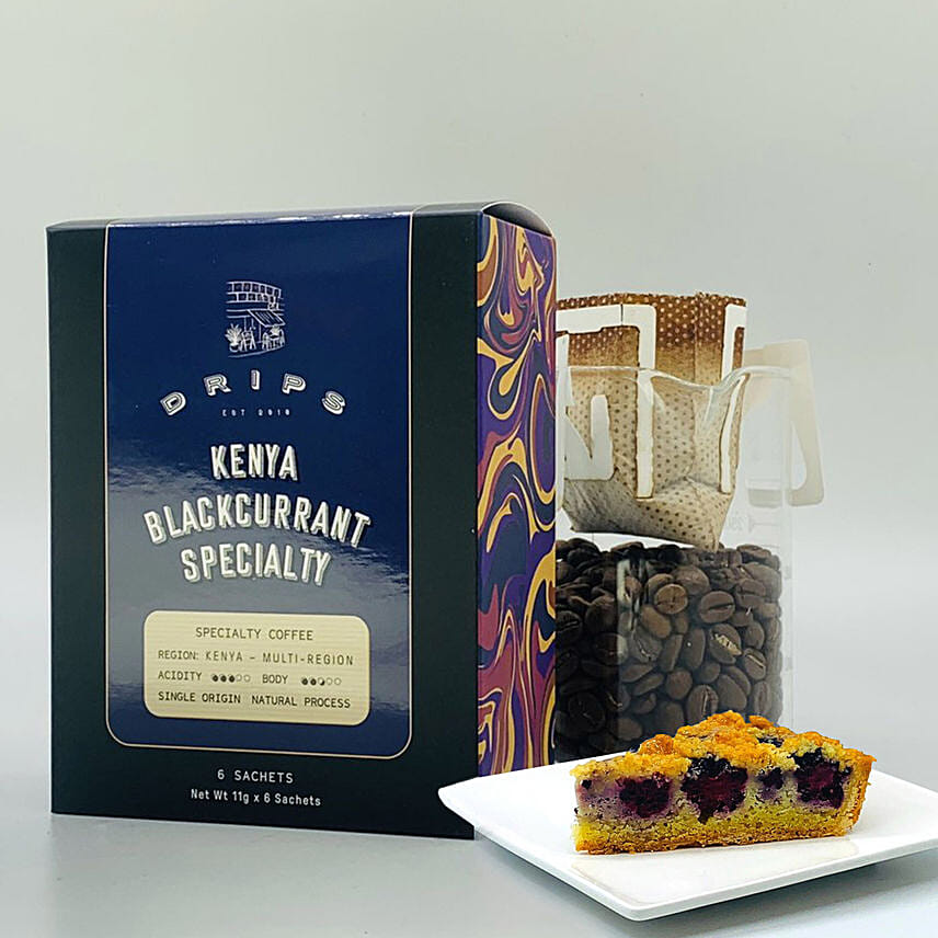 Brew & Baked Blackberry Crumble Pack: Food Gifts