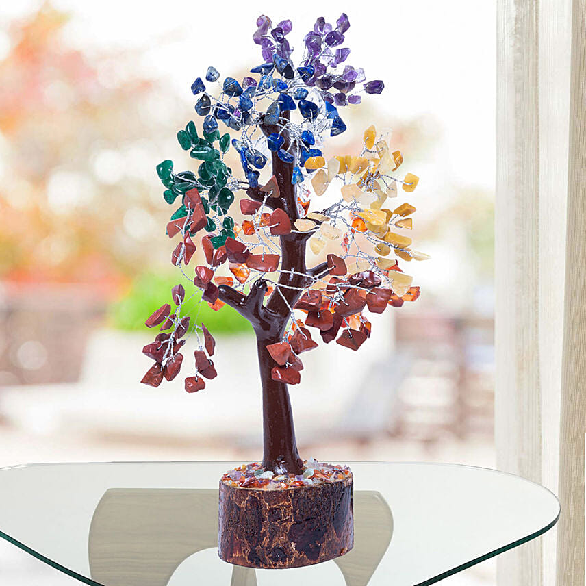 5 Chakra Wish Tree: Home Decor