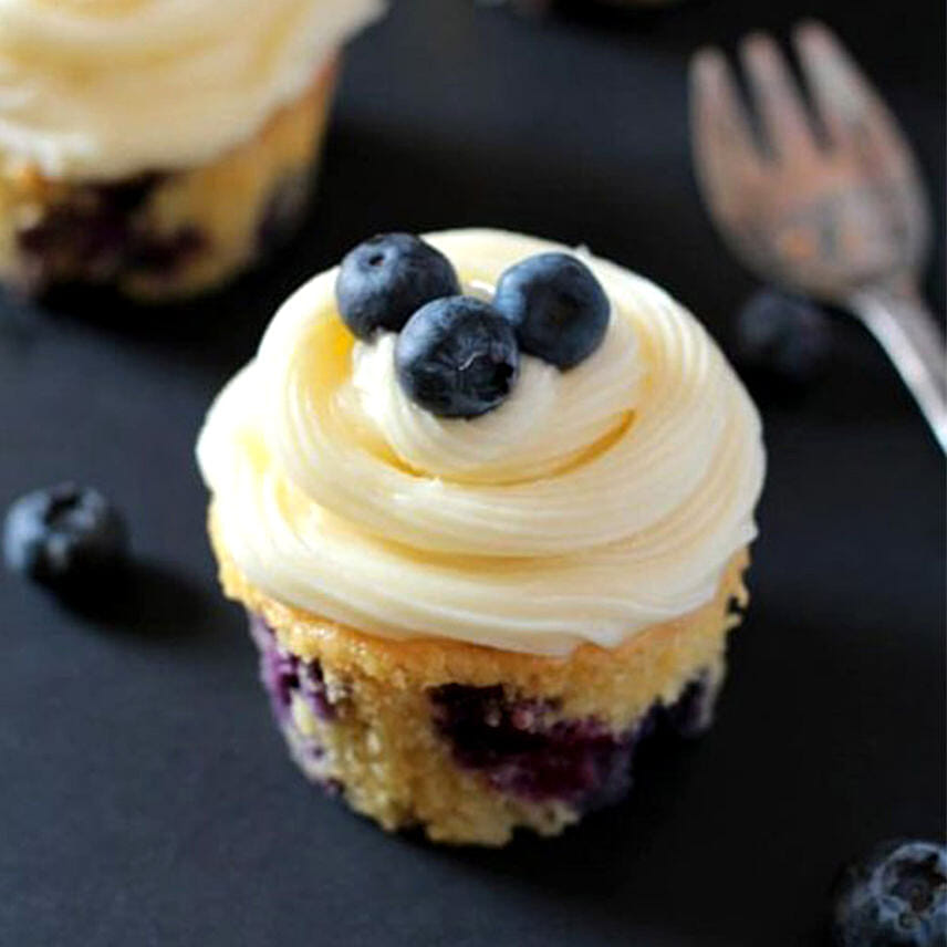 Blueberry Yoghurt Cupcakes: Cupcakes Singapore
