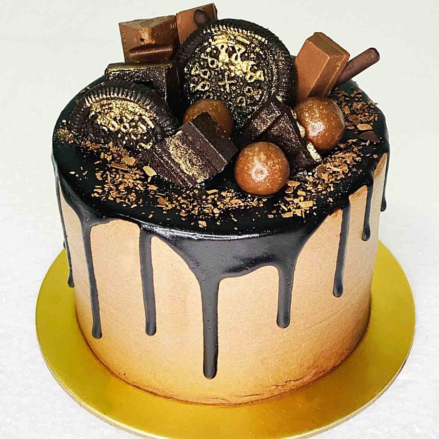 Chocolate Over The Top Cake- 4.5 inches: Chocolate Cake Singapore