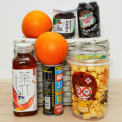 Delicious Treats & Wall Hanging Basket: Chinese New Year Hamper