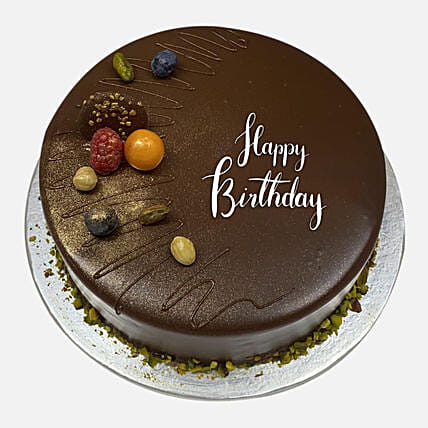 Chocolate Cake: Birthday Cake