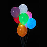Colourful LED Helium Balloons