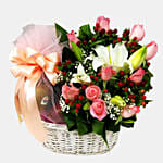 Fruity Floral Basket