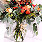 Beautiful Roses Vase