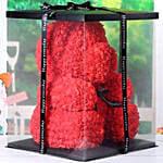 Artificial Red Roses Teddy