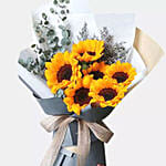 6 Bright Sunflowers Bunch