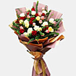 38 Roses Bunch