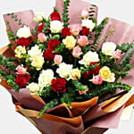 38 Roses Bunch