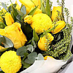 Bunch Of Roses and Tulips