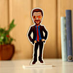 Dashing Personalised Man Caricature