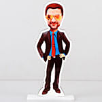 Dashing Personalised Man Caricature