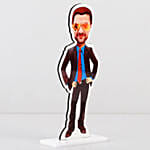 Dashing Personalised Man Caricature