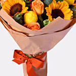 Happy Mixed Flower Bunch