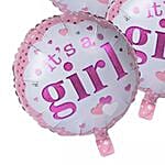 Its A Girl Foil Balloons