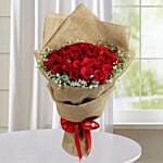 30 Red Roses and Godiva Chocolate Combo