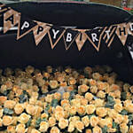 Birthday Peach Roses Car Decor