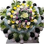 Condolence LED Floral Arrangement