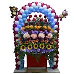 Energetic Congratulatory Stand