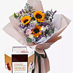 Flowers Bunch & Coffee Marshmallow Chocolates