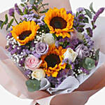 Flowers Bunch & Coffee Marshmallow Chocolates