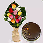 Flamboyant Roses and Strawberry Short Cake