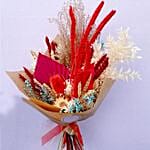 Bright Dried Flower Bouquet