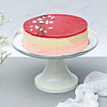 Fresh Raspberry Lychee Rose Cake