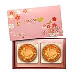 Egg Yolk Bake Skin Mooncakes- 2 Pcs